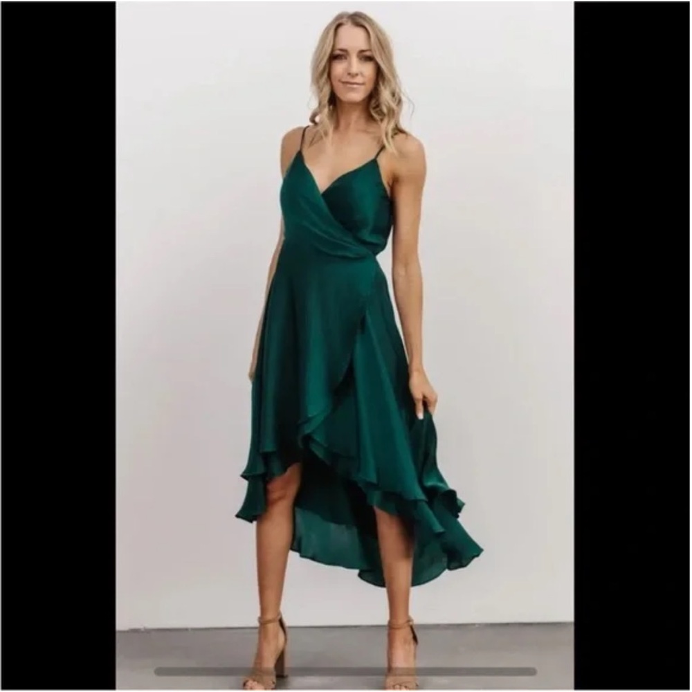 Baltic Born Teal High Low Dress